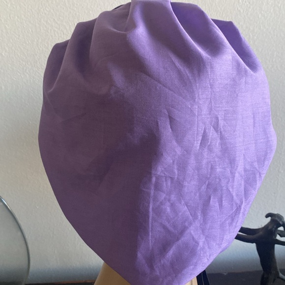 light weight Batik bouffant hair cover medical scrub hat - Picture 4 of 6